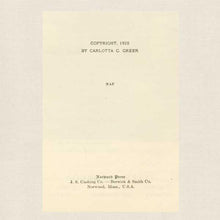 Load image into Gallery viewer, School and Home Cooking Cookbook - 1925 Vintage
